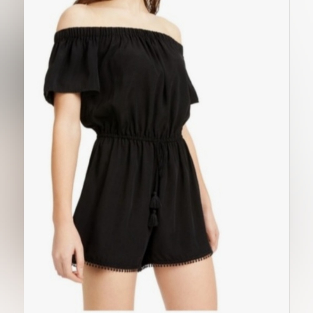 Bebop Black Romper Womens